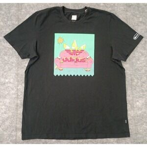 Adidas Mens XL Beavis and Butt-Head T-Shirt Mike Judge Graphic Skateboarding Tee